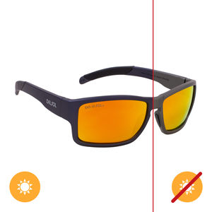 Solize Island of Memories-Charcoal to Ebony by DelSol for Unisex-1 Pc Sunglasses